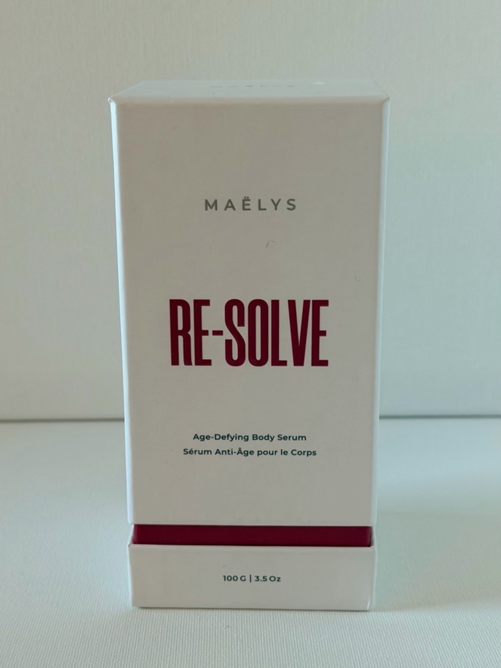 MAELYS RE-SOLVE Age-Defying Body Serum - 200 G / 3.5 Oz - NIB